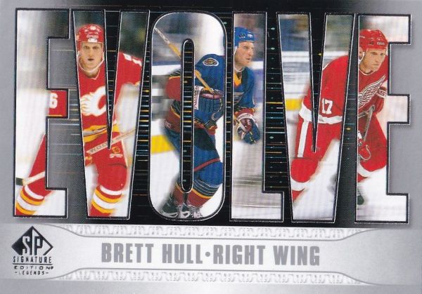 insert karta BRETT HULL 20-21 SP Signature Legends Evolve číslo E-2